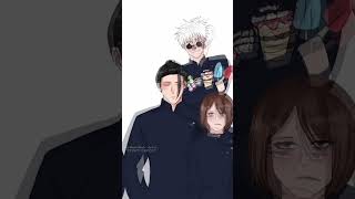 🔵👄🔵 #foryou #jujutsukaisen #jjk #gojo #geto #shoko #manga #anime #animeshorts #shorts #funny #artist