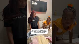 She surprised her with twin outfits. Which outfit should they choose to wear this evening? 1,2,3 4?