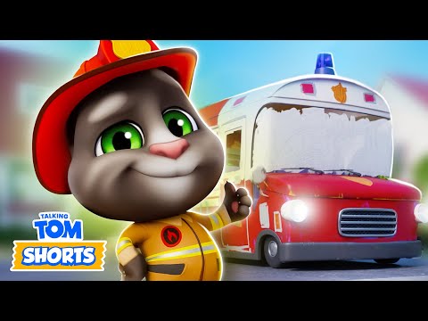 Tom the Firefighter 🚒 Talking Tom Shorts | NEW EPISODE
