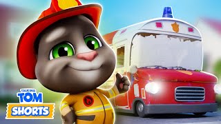 Tom the Firefighter 🚒 Talking Tom Shorts | NEW EPISODE
