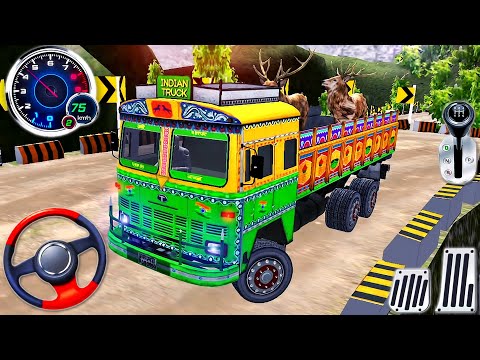 Indian Offroad Animal Transport Truck Driving - Farm Zoo Transporter Simulator 3D - Android GamePlay