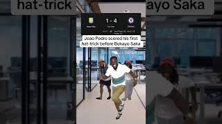 Joao Pedro Hatrick. #cfc #saka #epl