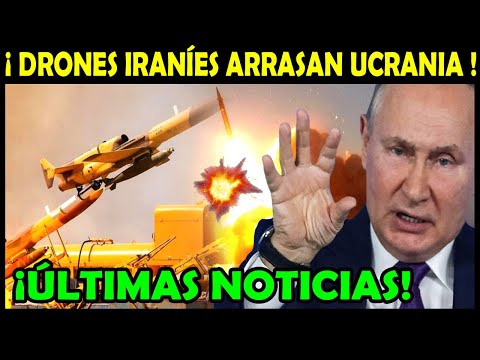 Rusia Ataca Con Drones Iraníes Y Deja Múltiples Pérdidas En Ucrania.