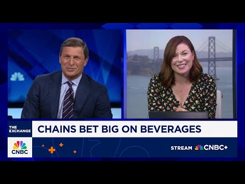 YouTube video thumbnail: Fast-Food Chains Make a Big Bet on Beverages