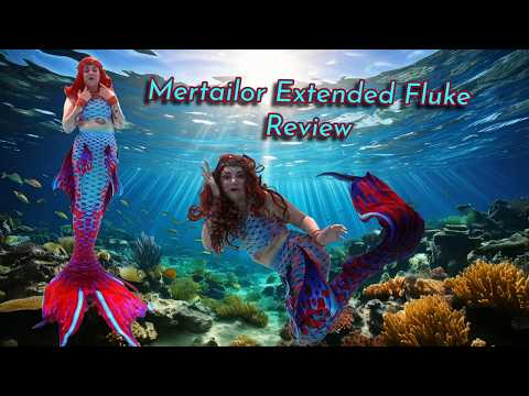 Raina Reviews - Mertailor Twisted Cichlid Mermaid Tail - Extended Fluke