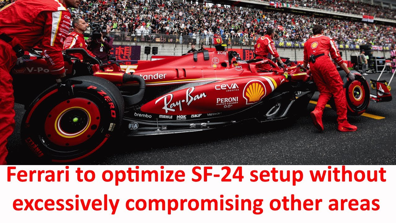 Video lowtemperature setup for Ferrari to avoid tire issues in 2024