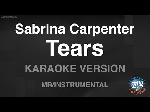 Sabrina Carpenter – Tears (Instrumental) (Karaoke Version)