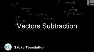 Vectors Subtraction