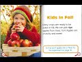 Fall Activities and Nature Concepts
