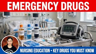 Emergency Drugs - Second yr GNM - Practical Table Viva 