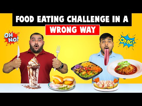 Doing Food Eating Challenge In A Wrong Way | Funny Food Challenge | Viwa Food World
