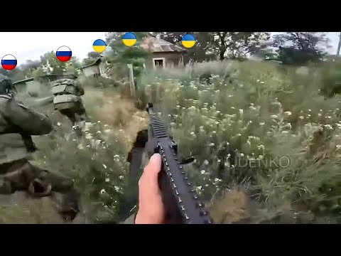 Moment of Extremely Intense Close-Range Combat Captured on Camera