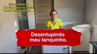 Como desentupir o tanquinho com centrífuga práxis twin tub.