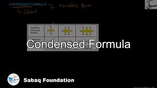 Condensed  Formula