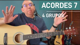 Como Entender los Acordes 7 en Guitarra - 4 Grupos Clave - PODCAST Episodio 3