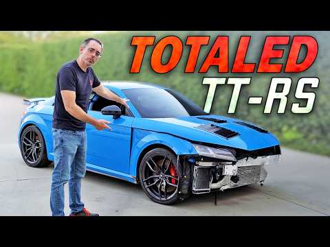 Inspecting a Ruined Audi TT-RS - How Bad is it?