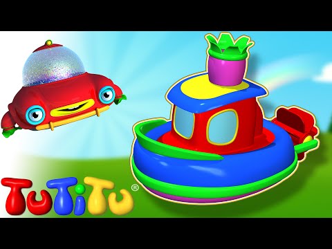 🎁 TuTiTu Builds a Boat - 🤩 Fun Toddler Learning with Easy Toy Building Activities 🍿