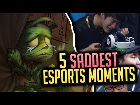 5 SADDEST Moments in League of Legends Esports