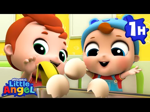 Clean Up Song | Little Angel - Healthy Habits for kids