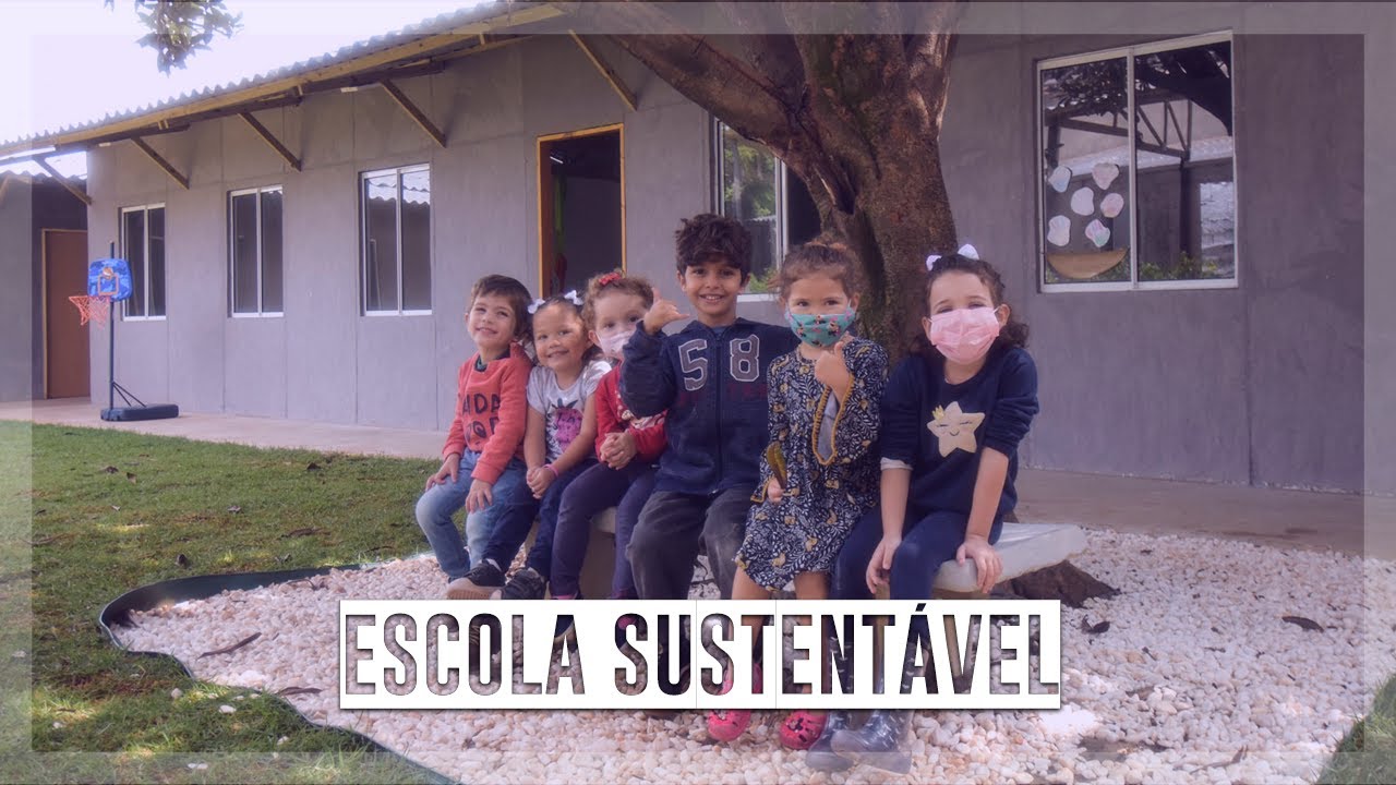 Seguindo método sustentável, escola é construída com 2,5 milhões de embalagens recicladas – Fonte: Estadão