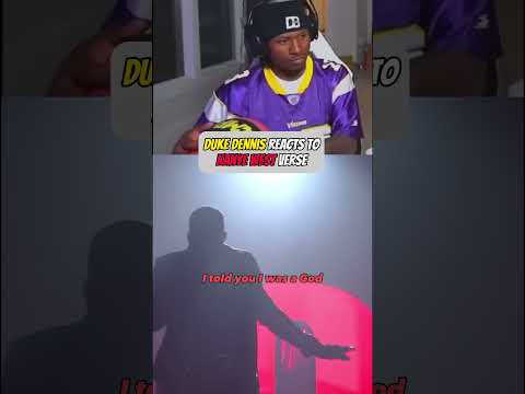 Duke Dennis Reacting to Kanye West New Verse AI First Day Out #reactionvideo #aicover #kanyewest