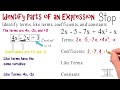 Interpreting Algebraic Expressions and Their Components