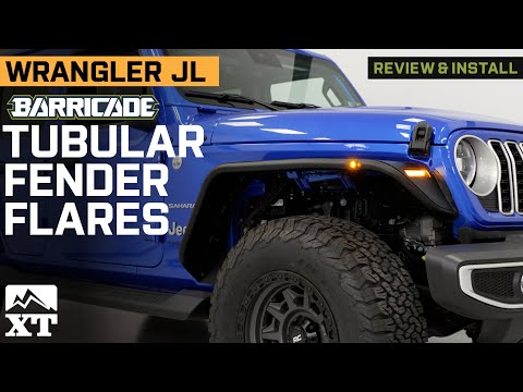 Jeep Wrangler JL Barricade Tubular Fender Flares Review & Install