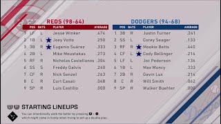 2020 NLCS Game 3 - Cincinnati Reds v Los Angeles Dodgers - October 12th, 2020
