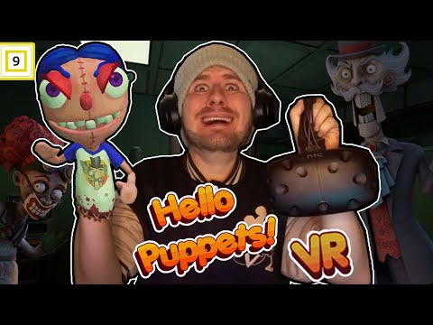 En dukke sydd fast på armen! - Hello Puppets VR