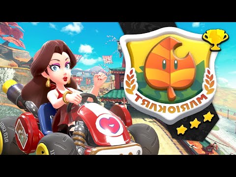 Mario Kart World - Grand Prix: Leaf Cup (Mirror Mode / 3 Star Rank)