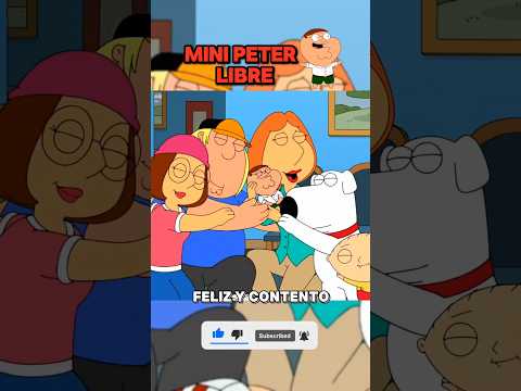 Por fin libre mini Peter #padredefamilia #resumen #teloresumo