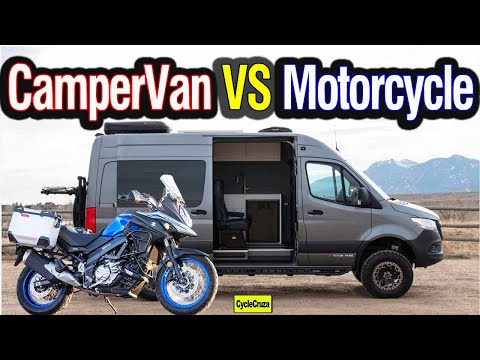 Motorcycle vs Campervan - Which is BETTER?