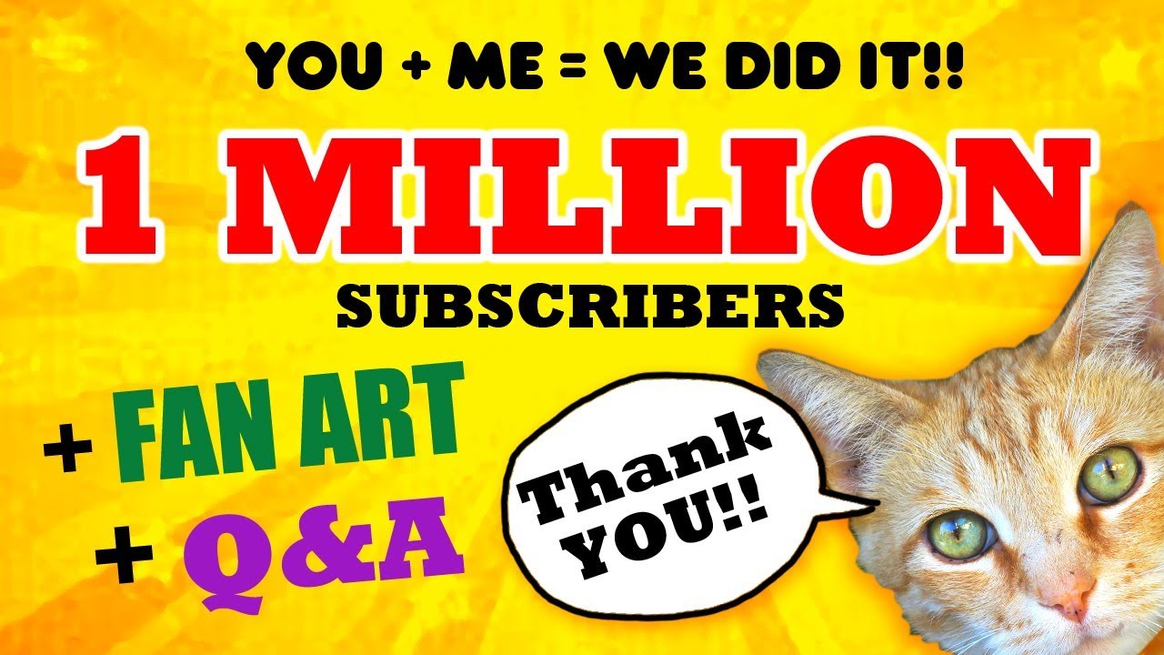 Draw So Cute ONE MILLION Subscribers + Fan Art + Q&A