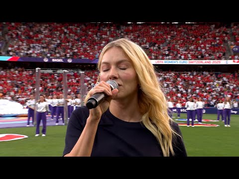 Norway's National Anthem will give you CHILLS | UEFA Women's Euro 2025