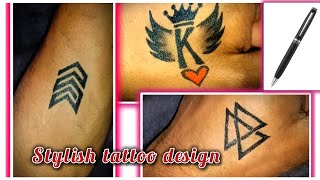Tribal tattoo design ideas 🔥🔥//temporary pen tattoo//@artist shuvajit