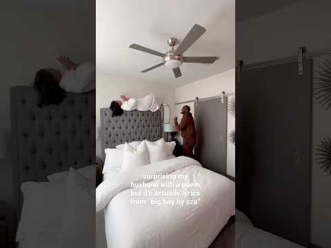 surprising my husband with a “poem” 🤭 #shorts