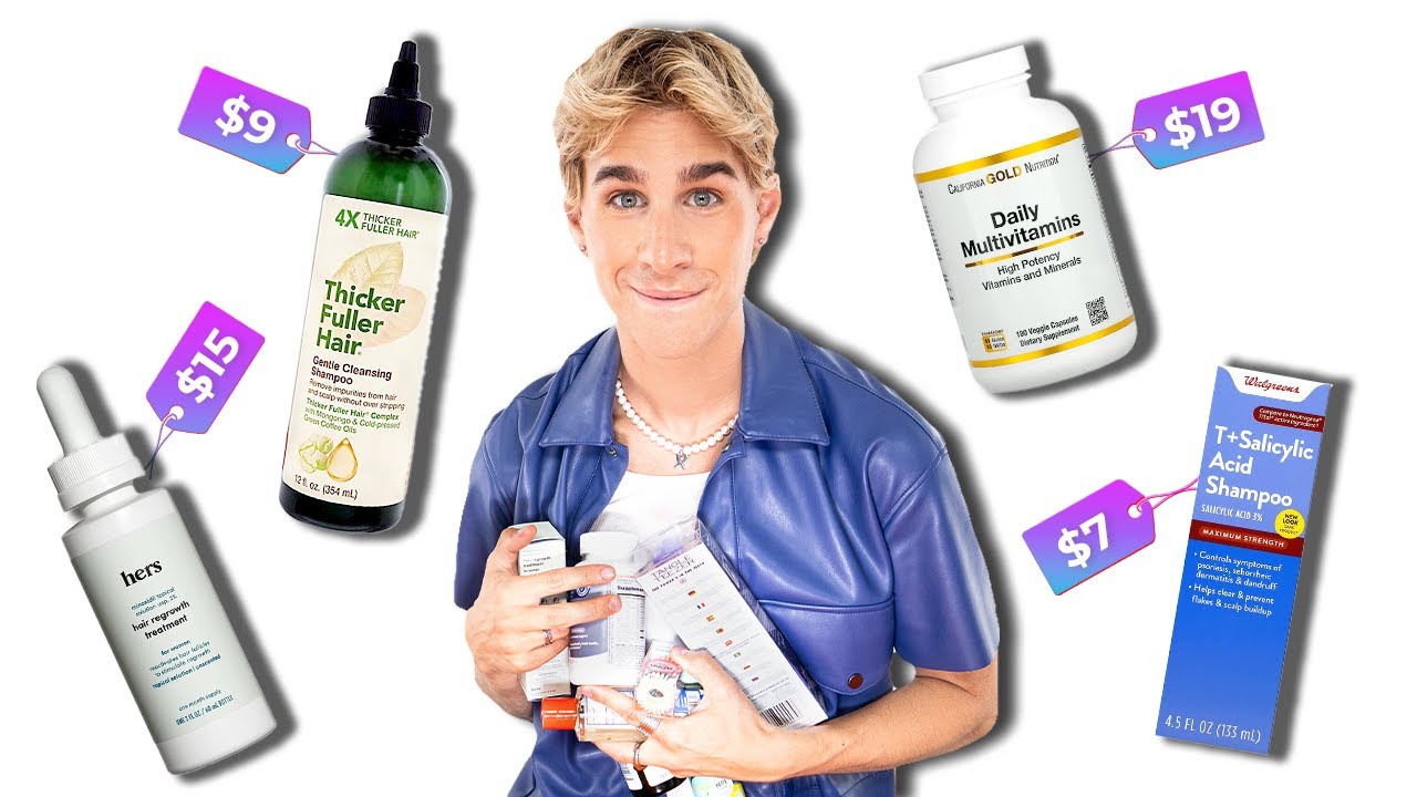 Pro Hairdresser Finds Best Drugstore Products For Hair Loss!