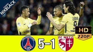 Neymar vs FC Metz Unbelievable Debut & Fantastic Skills 😍💓