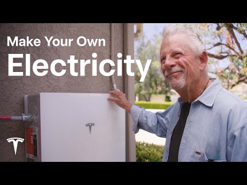 Make Your Own Electricity | Tesla Solar & Powerwall