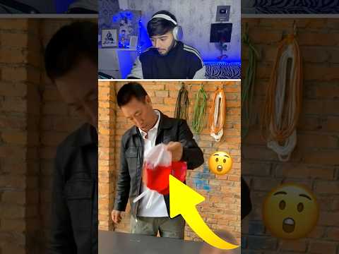 شديت كيس فيه ماء ونصدمت من النتيجة 😮💦