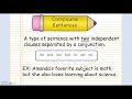 Exploring Simple and Compound Sentences