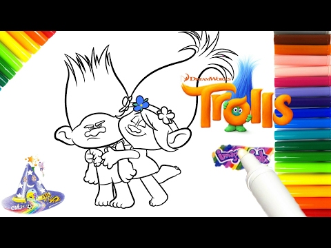 Rotulador Mágico de Trolls la pelicula Marcador Mágico de Trolls de Imagine Ink