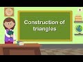 Triangle Construction Techniques and Tools