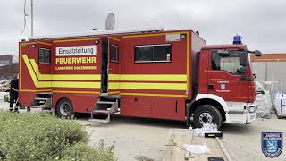 Einsatz der Kreisfeuerwehrbereitschaft Holzminden in Eschweiler - Hochwasserkatastrophe - Teil 1