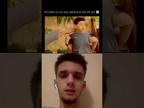 HE REALLY WANTED TO CRY BUT THE CAMERA WAS NOT OFF YET #memes #tvreni #shorts #ytshorts #viralmemes