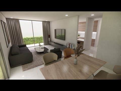 Casa de 7x10m con ÓPTIMA DISTRIBUCIÓN | 3 Habitaciones