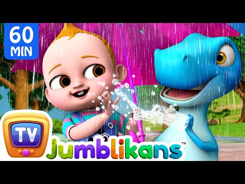 The Rain Song with Baby Taku and Jumblikans Dinosaurs + More ChuChuTV Toddler Learning Videos
