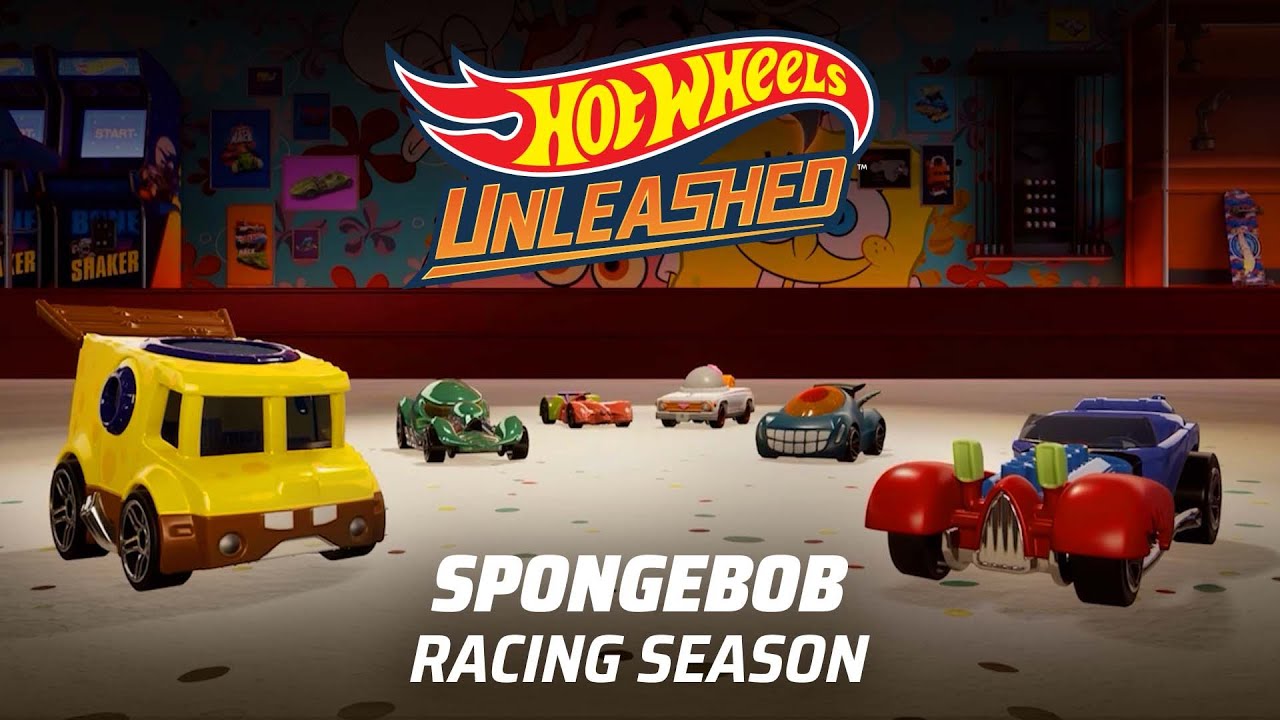 Hot Wheels Unleashed: Spongebob Racing Season trailer thumbnail