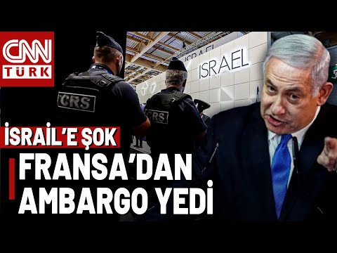İsrail'e Paris'te Soğuk Duş! Havacılık Fuarında İsrailli Şirketlere Ait Standlar Kapatıldı