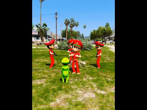 GTA V : RED LITTLE SINGHAM GIFTS BABY LITTLE SINGHAM SUPER JET #shorts